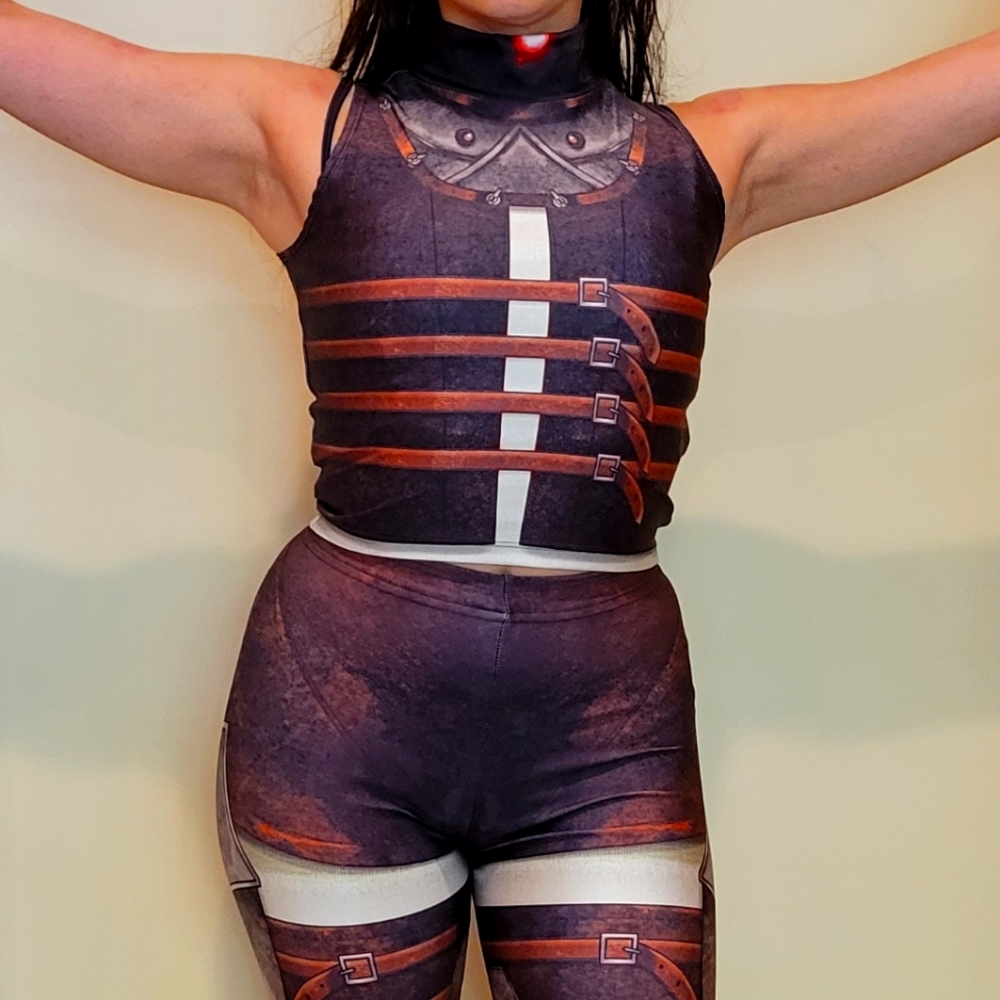 Bioshock Big Sister crop top